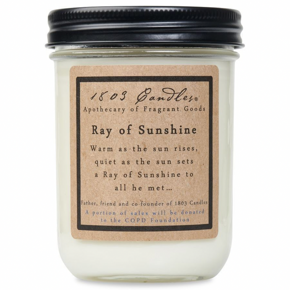 Ray of Sunshine Soy Candle