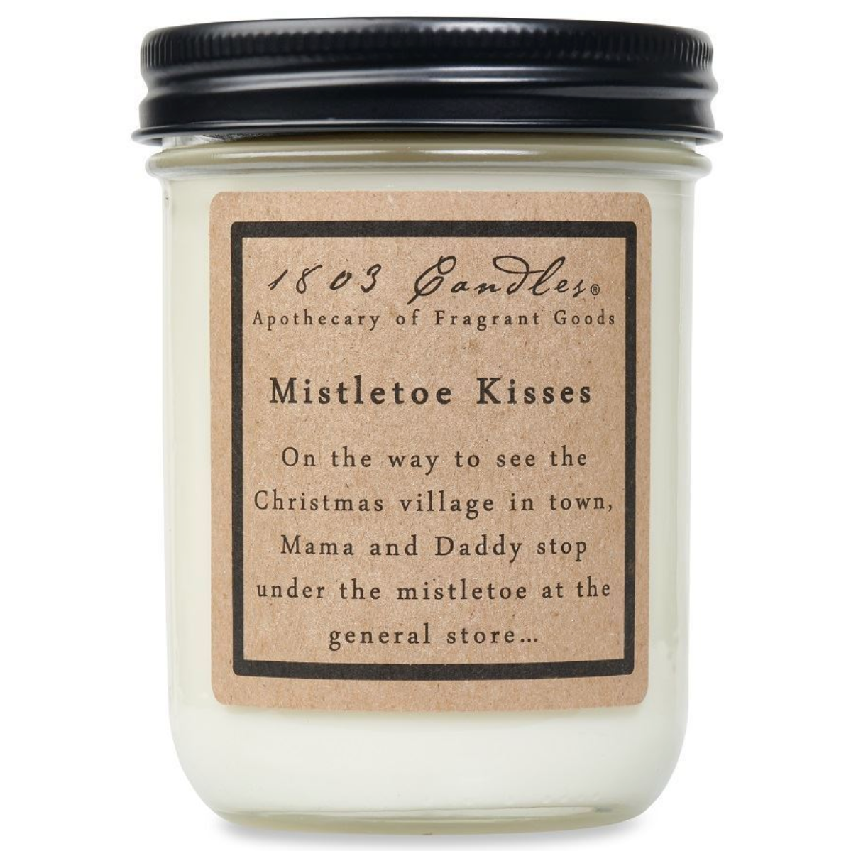 Original Mistletoe Kisses Soy Candle