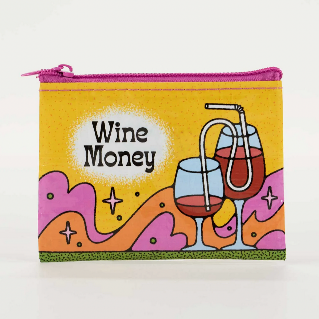 Wine Money Coin Purse