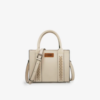 Wrangler Whipstitch Mini Tote Bag - Beige