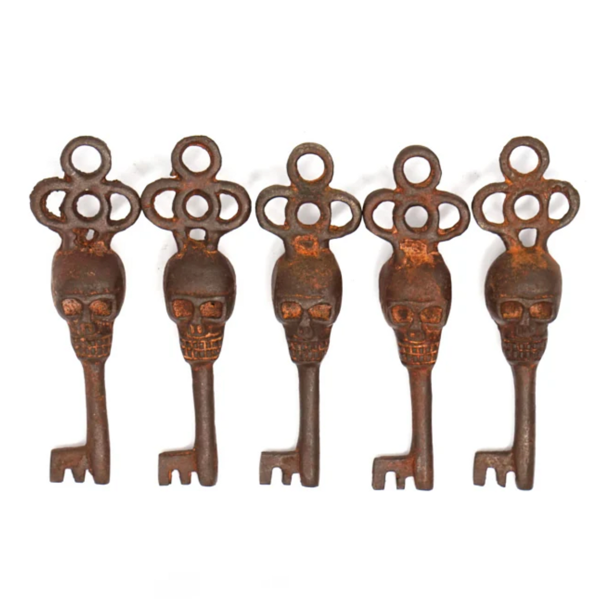 Cast Iron Skull Key