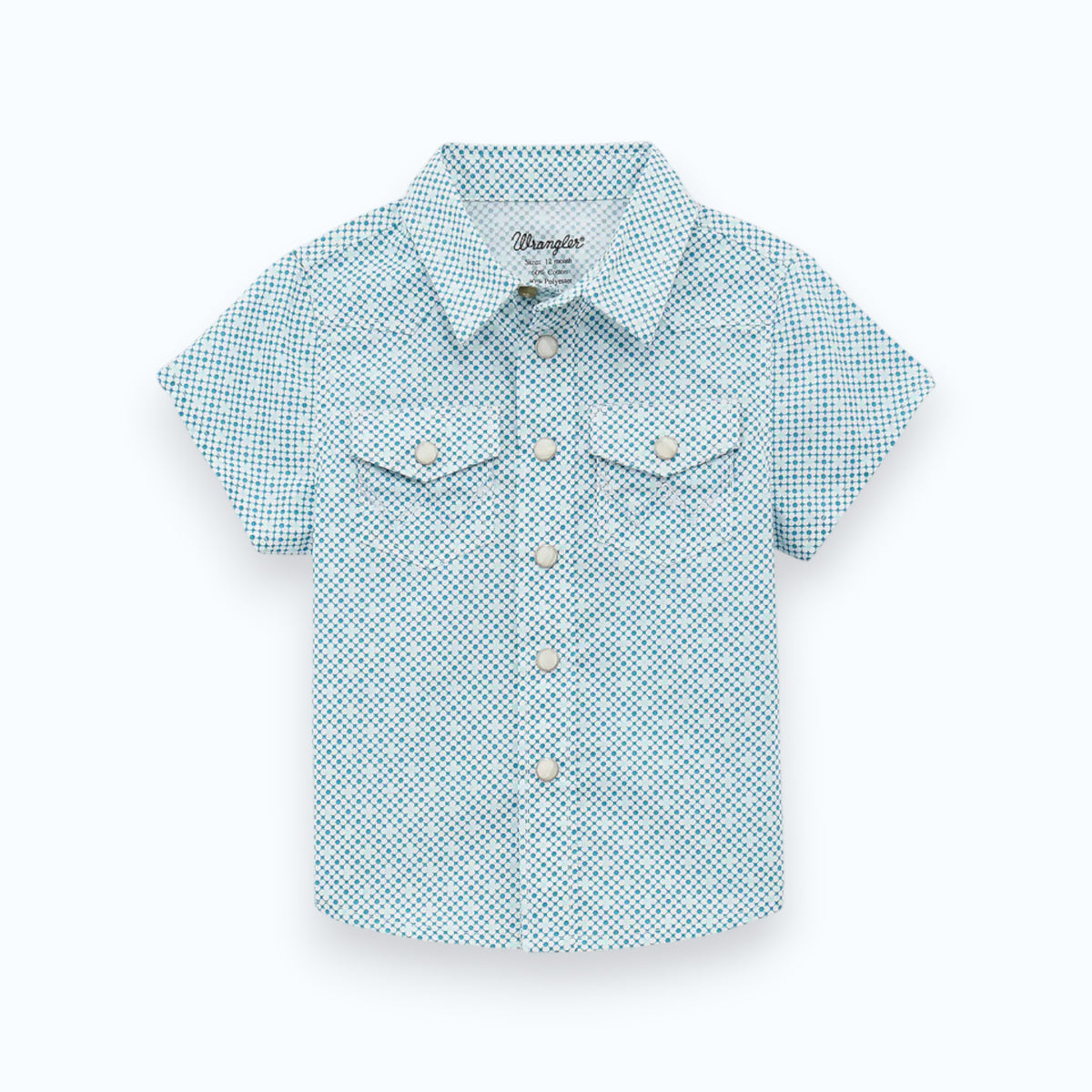 Little Boy Short Sleeve Western Shirt