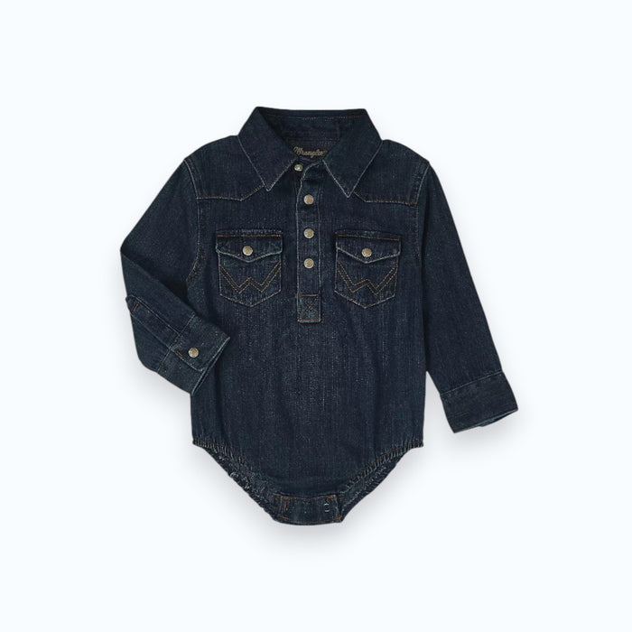 Little Boys Denim Onesie