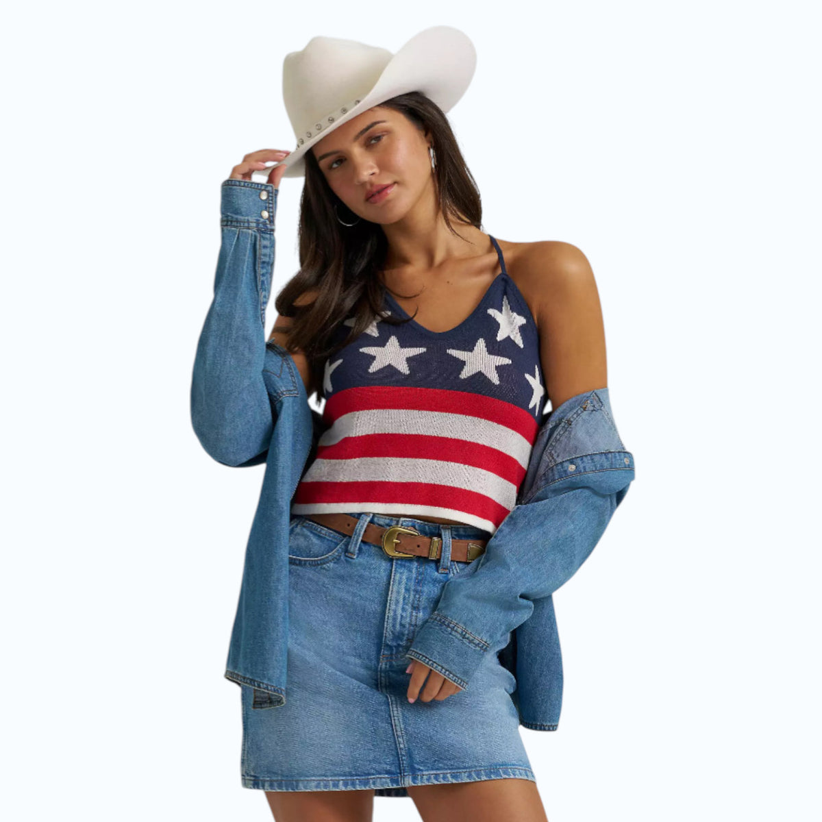 Womens Crochet Tank
