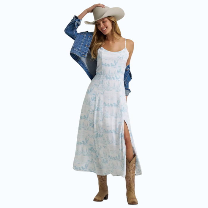 Womens Western Maxi Dress