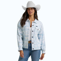 Womens Denim Relaxed Fit Jacket