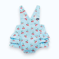 Baby Girls Western Ruffle Onesie