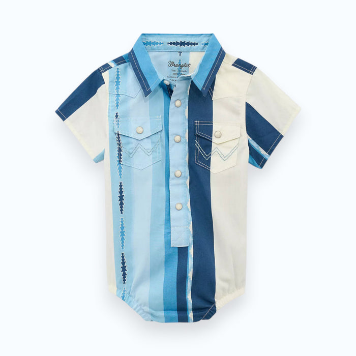 Baby Boy Short Sleeve Onesie