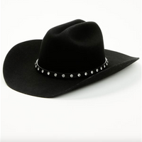 Wrangler Women’s Adjustable Rhinestone Wool Cowboy Hat