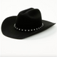 Wrangler Women’s Adjustable Rhinestone Wool Cowboy Hat