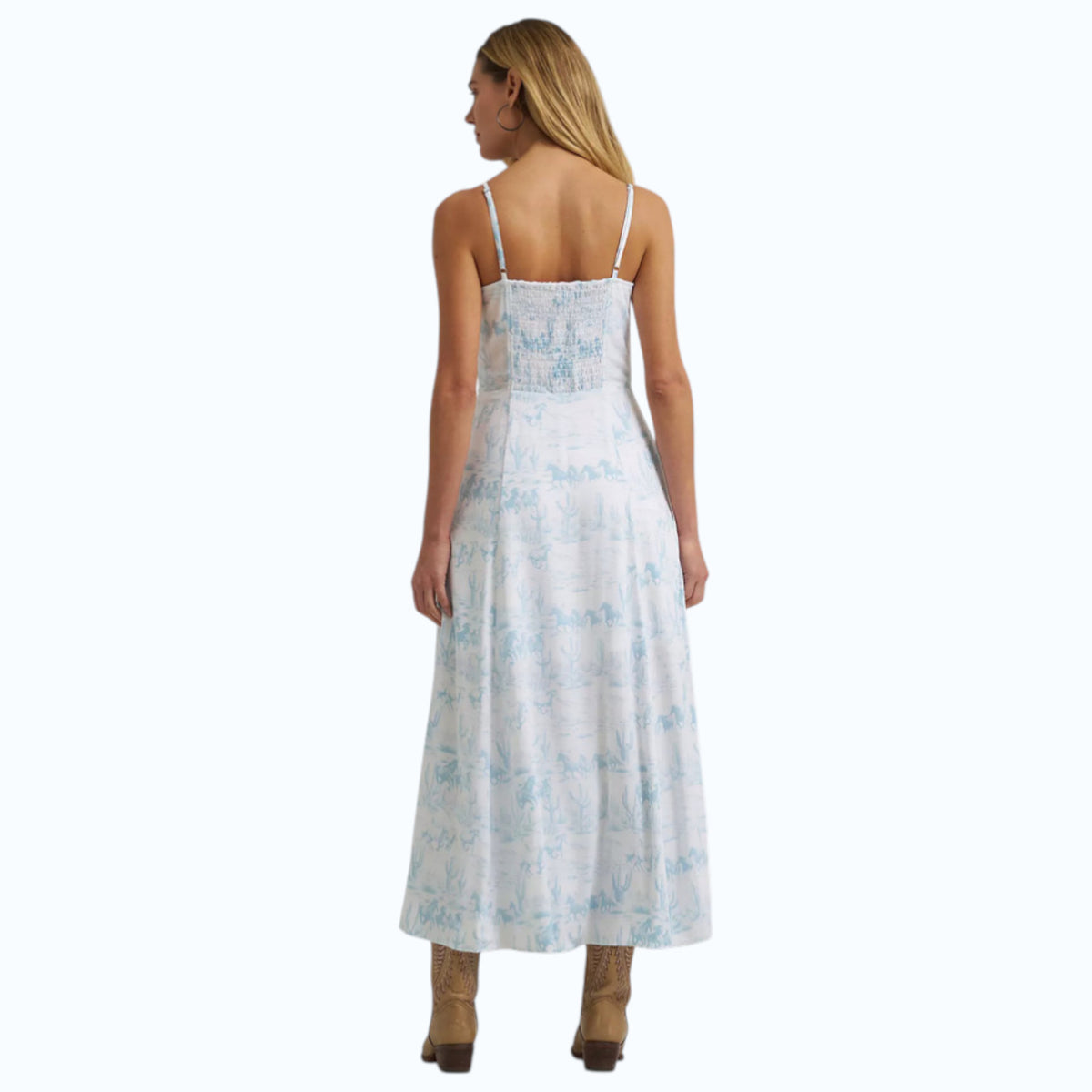 Womens Western Maxi Dress