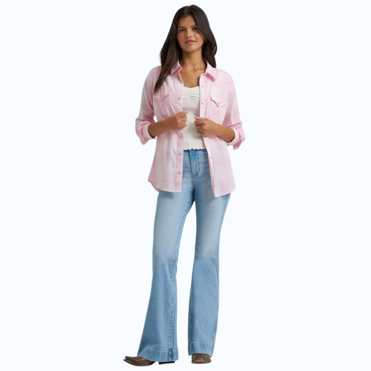 Womens Western Snap Shirt