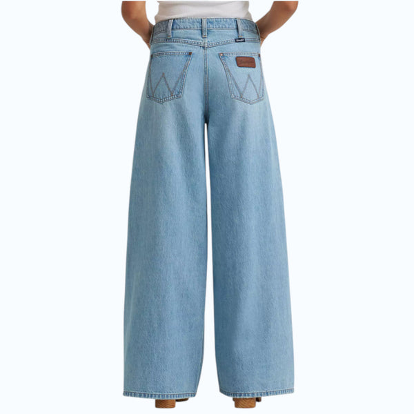 Womens Wrangler Retro Bailey High Rise Jeans - Light Wash