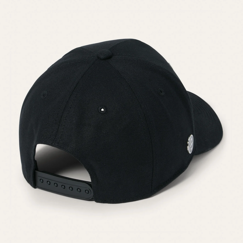 Stetson Co. Rodeo Bronco Black Baseball Cap