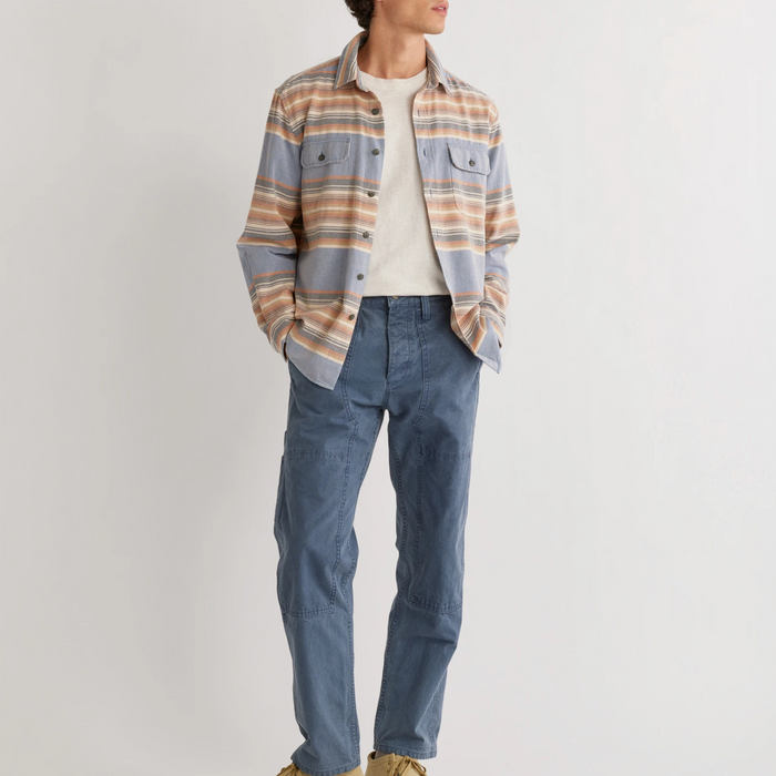 Men’s Pendleton Striped Beach Shack Cotton Shirt