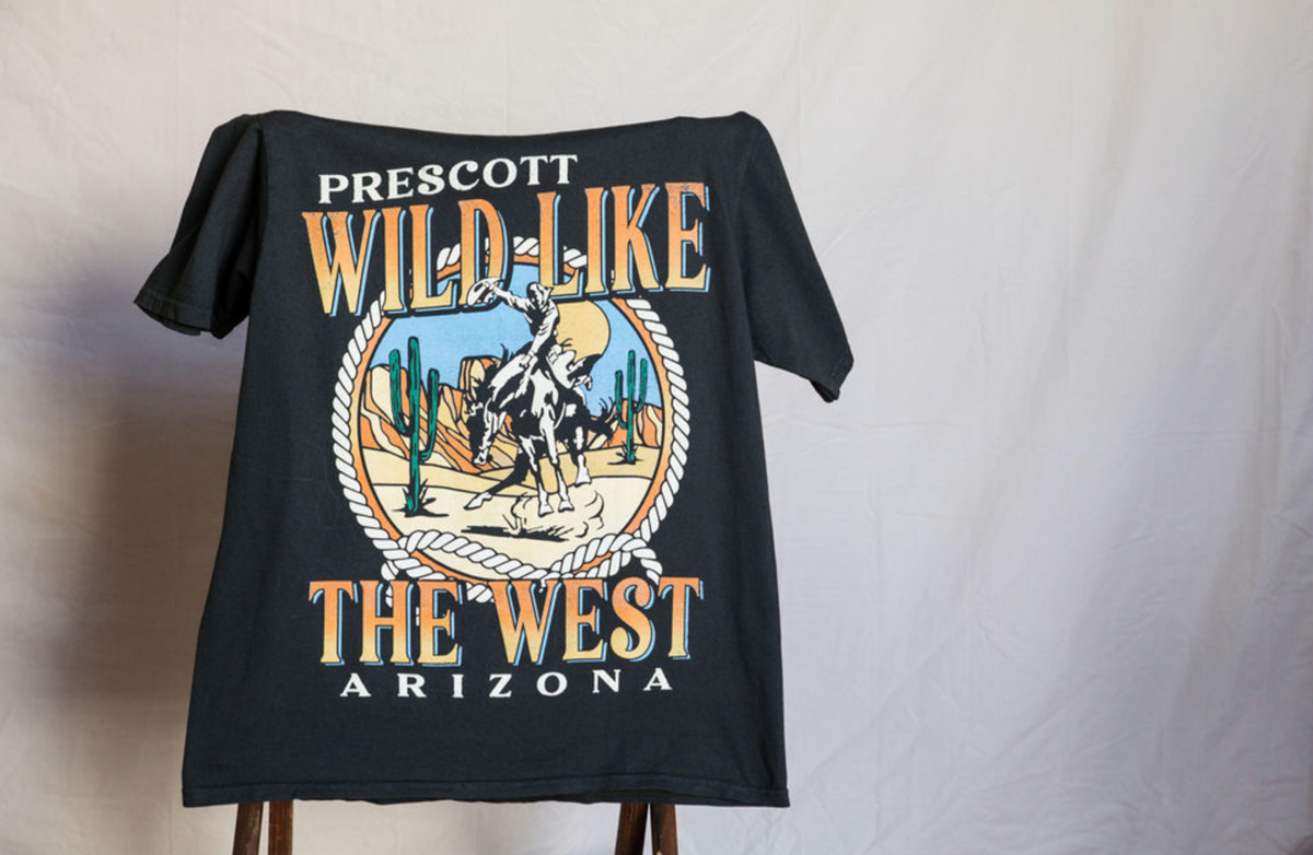 Black Wild West Prescott Arizona T-Shirt