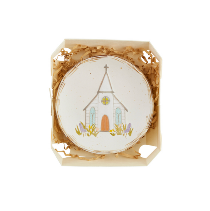 Church Boxed Trinket Dish