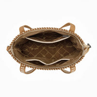 Wrangler Braided Tassel Tote Bag