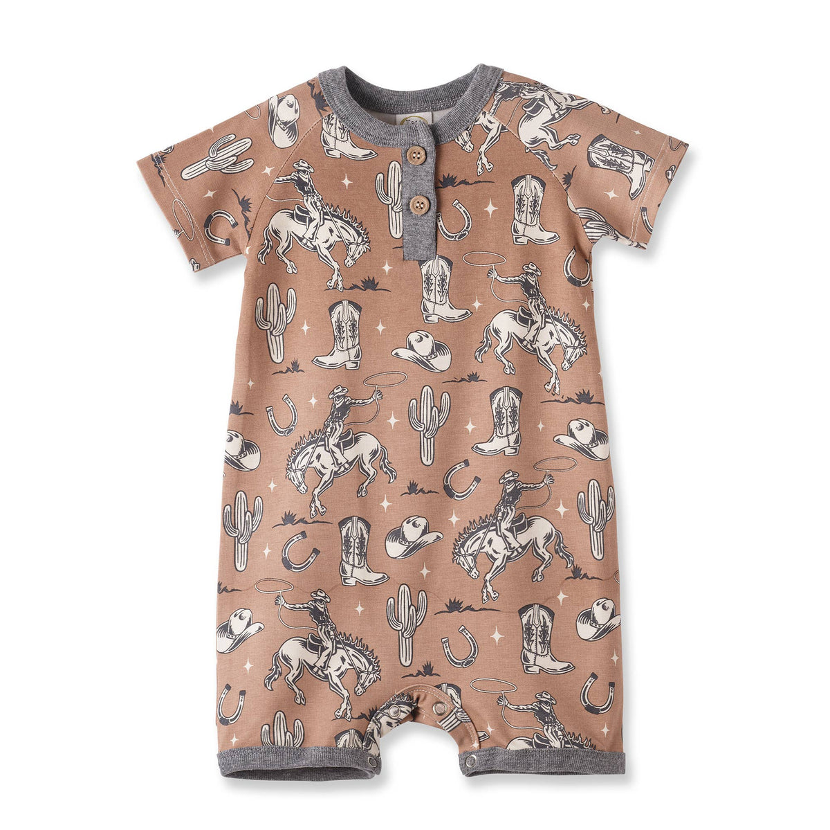 Kid’s Western Shorty Romper