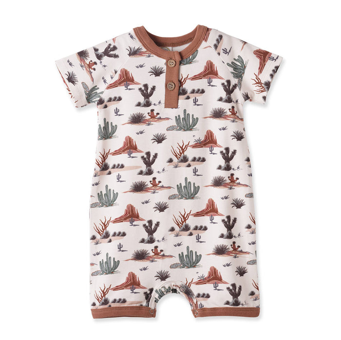 Cactus Trails Bamboo Baby Henly Romper