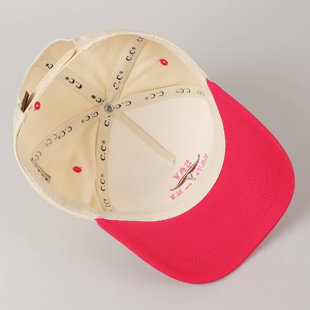 Say When  Mustache Tombstone Two-Tone Trucker Hat: ONE SIZE