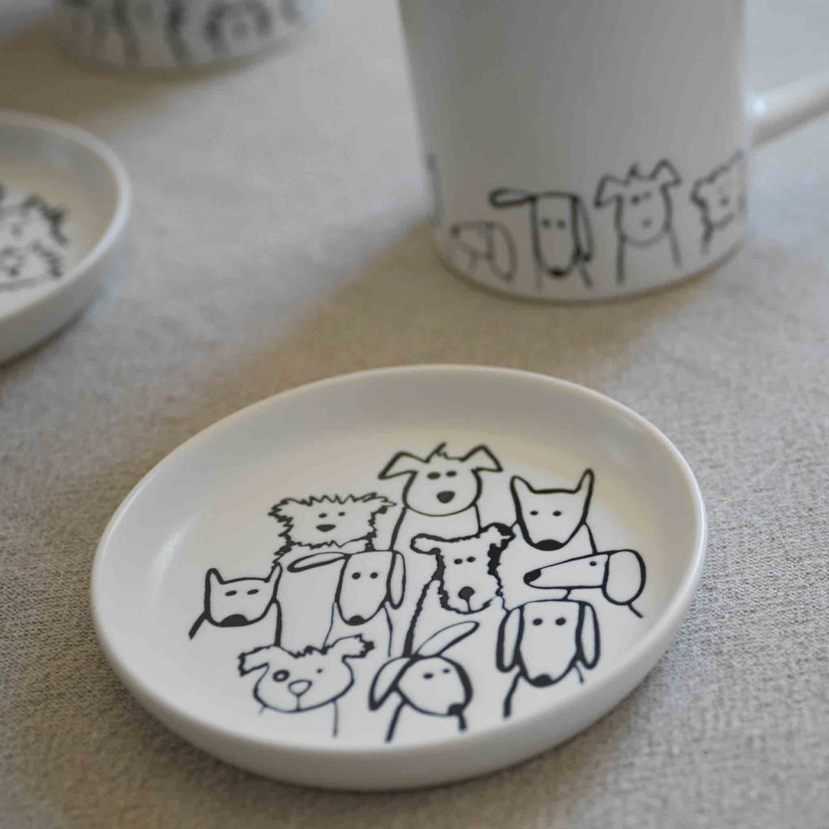 Random Dogs Mini Dish