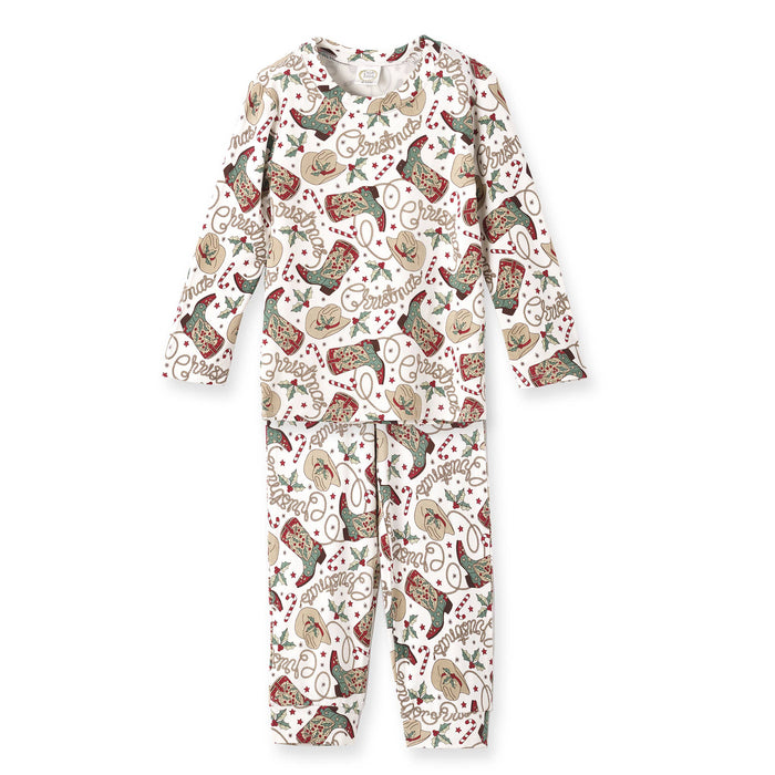 Western Christmas Pajamas for Kids – Bamboo Holiday PJs