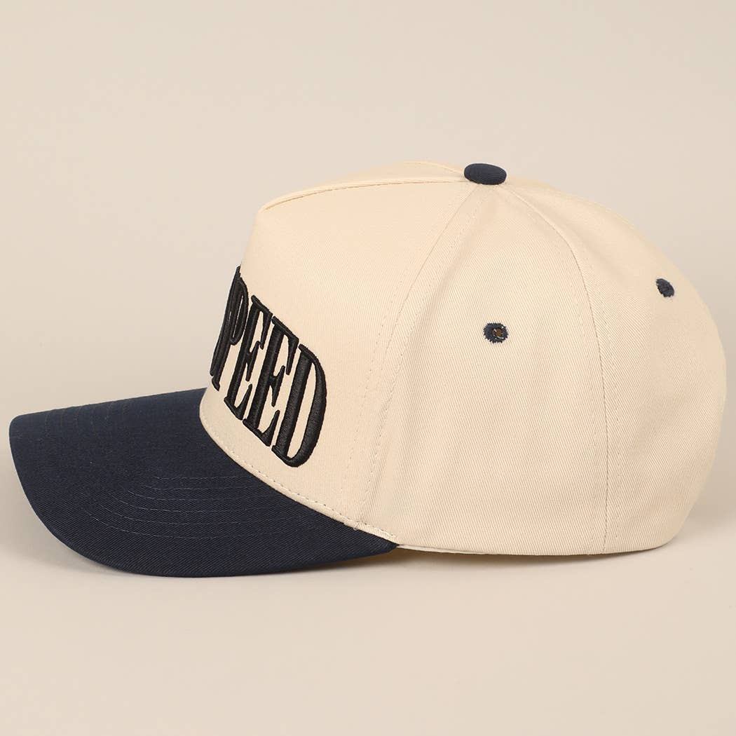 GODSPEED Two-Tone Embroidered Trucker Hat: ONE SIZE