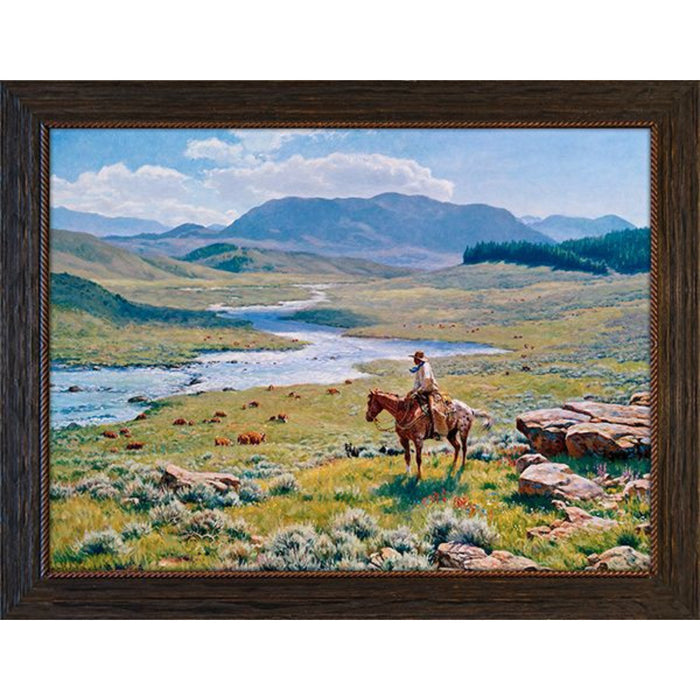 Cowboy Heaven Photo Frame