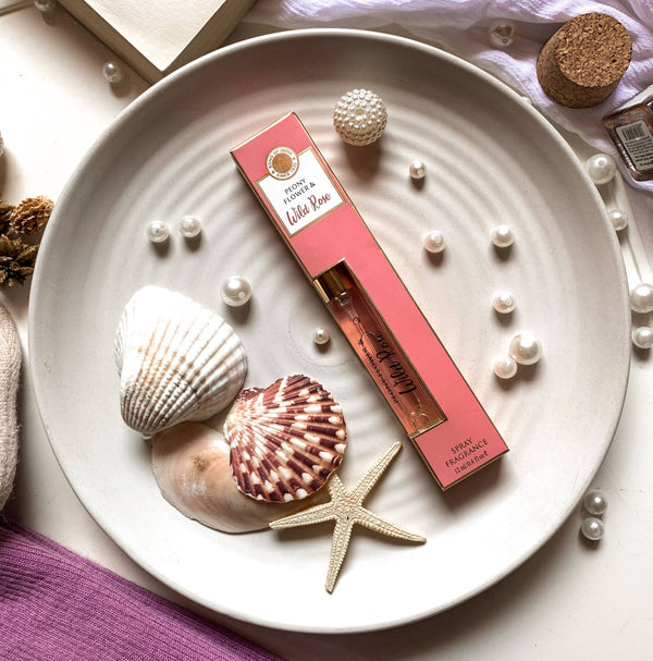 Wild Rose & Peony Flower Spray Perfume - Song of India: Wild Rose / 12mL