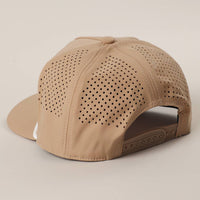 Be Merry Y’All Premium Materials Rope Strap Trucker Hat: Sand One Size