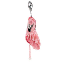 A Leg to Stand On Beaded Flamingo Coin Purse