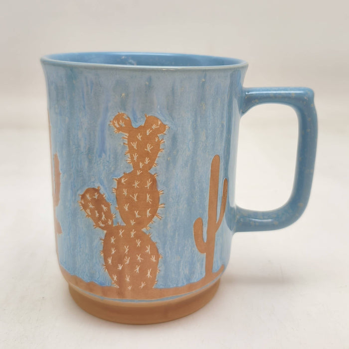 Saguaro Valley Blue Mug