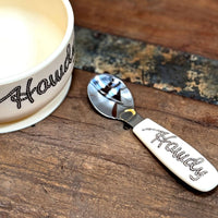 Howdy Fresh & Messy Silicone Suction Bowl & Spoon Set
