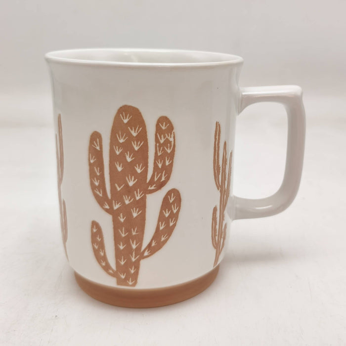 Saguaro Valley White Mug