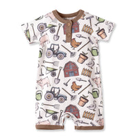 Farmer's Market Bamboo Baby Onesie
