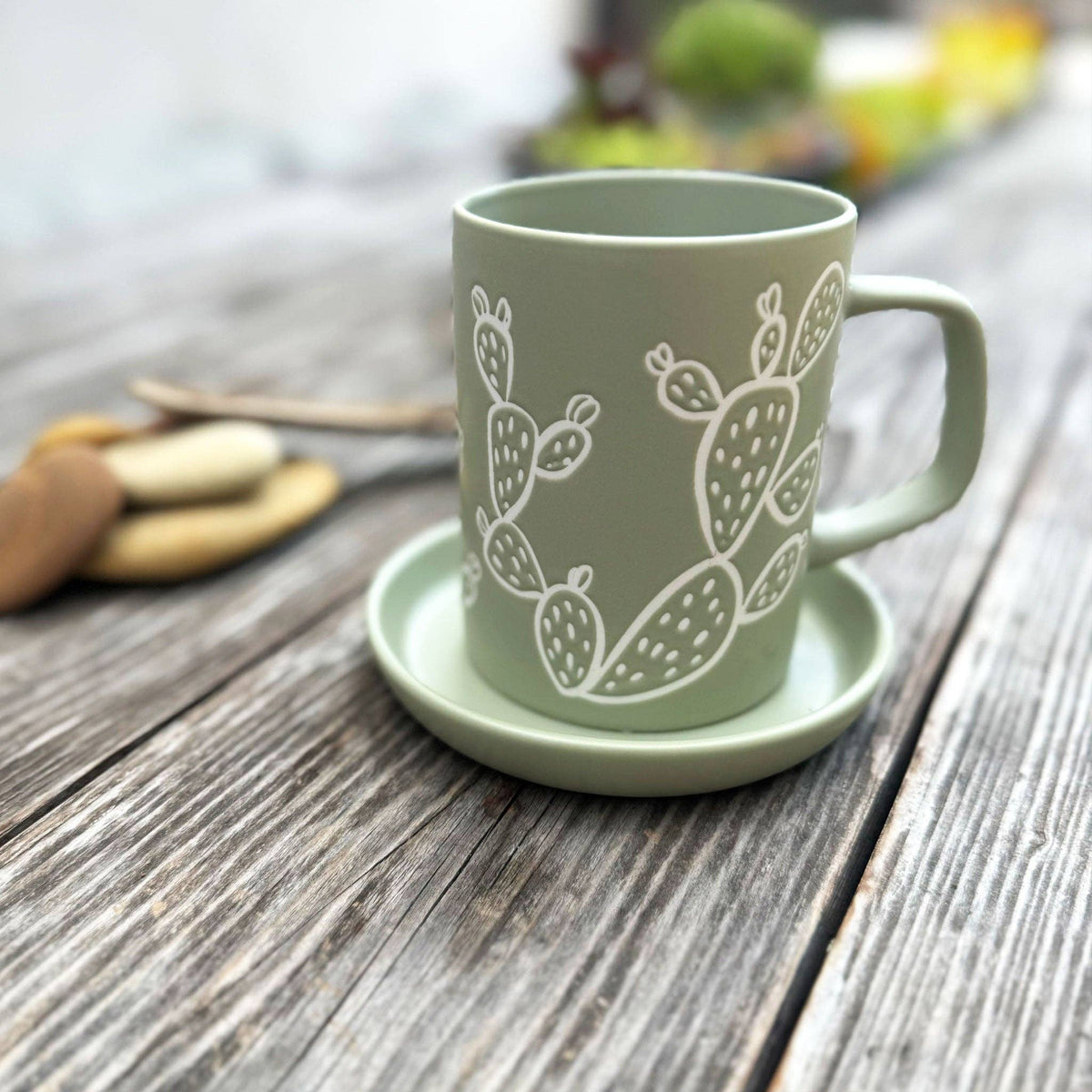 Color Coaster | Prickly Pear Cactus