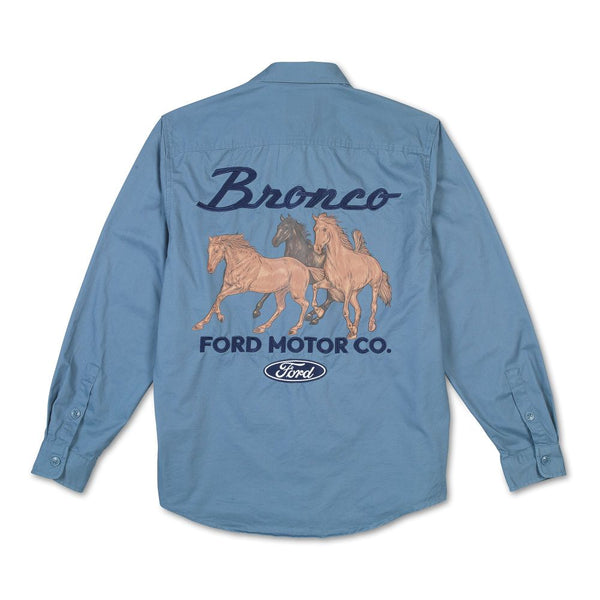 Bronco Logger Button Down Shirt