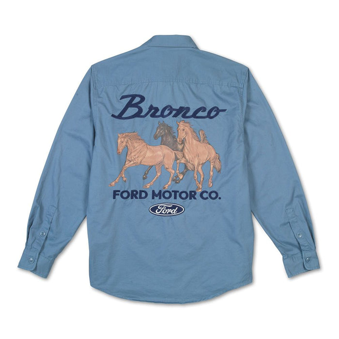 Bronco Logger Button Down Shirt