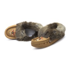Women's Tan Soft Sole Moccasin