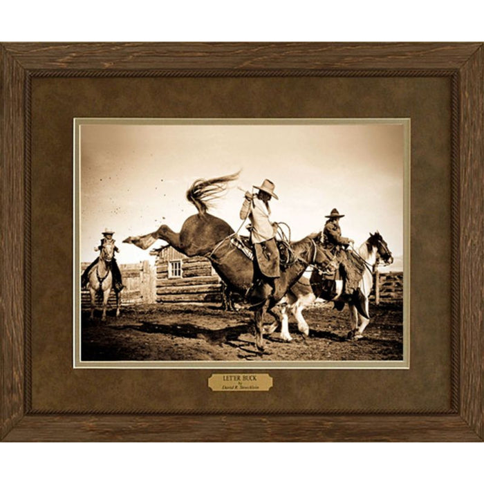 Let'er-Buck Photo Frame