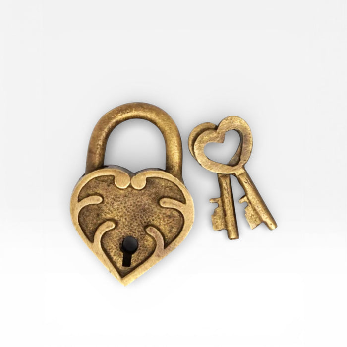 Small Ornate Heart Lock