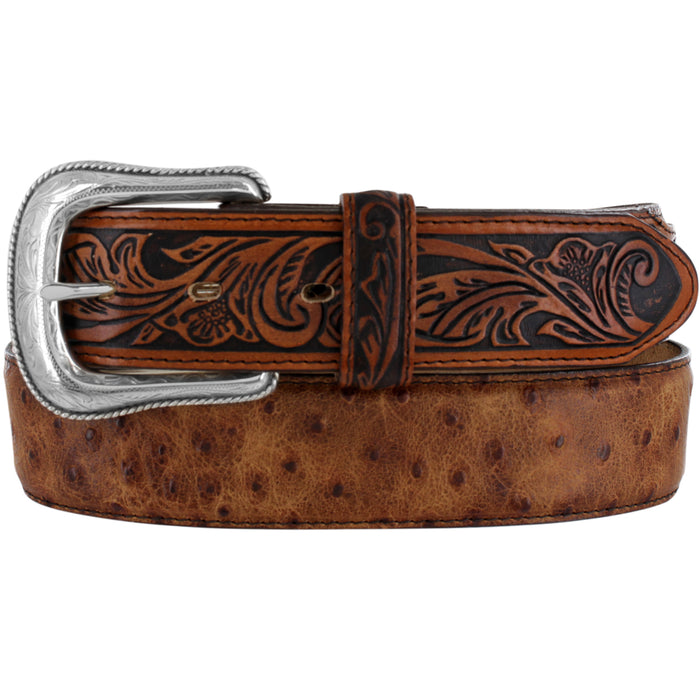 Rustic Ostrich Belt