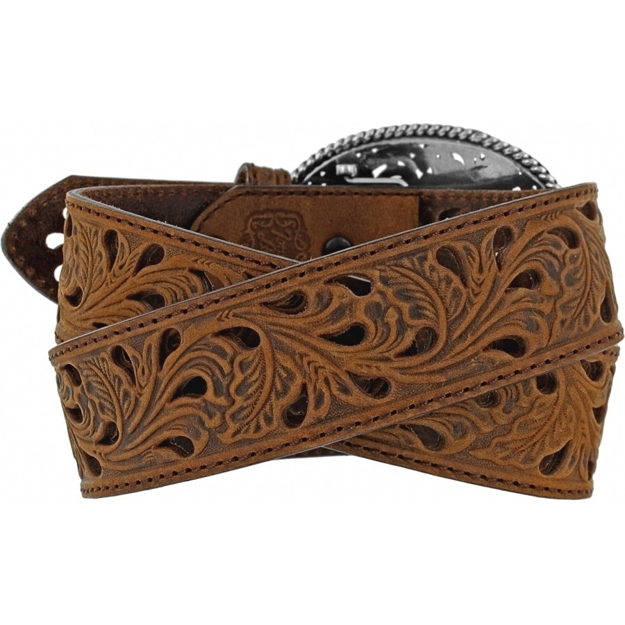 Pierced Filigree Trophy Belt