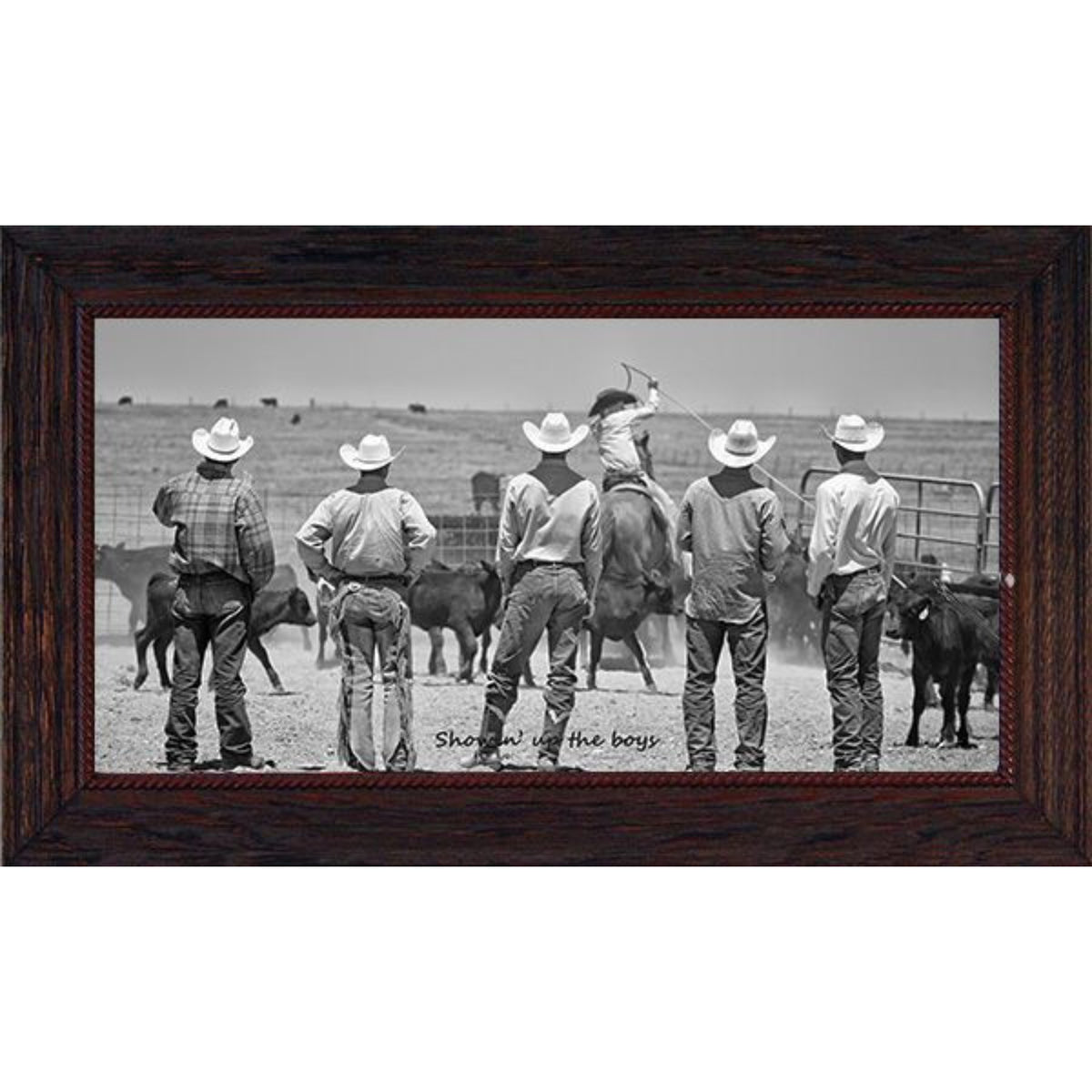 Showin Up The Boys Photo Frame
