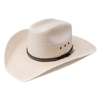 Stetson Square Eyelets Straw Cowboy Hat