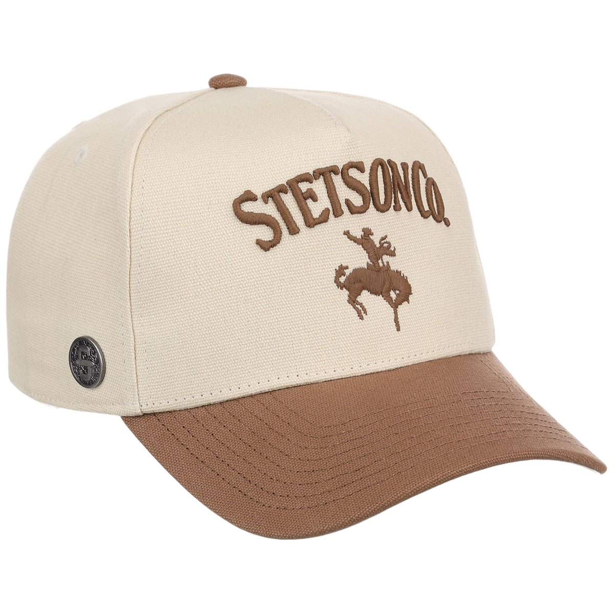 Stetson Co. Rodeo Bronco Black Baseball Cap