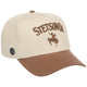 Stetson Co. Rodeo Bronco Black Baseball Cap