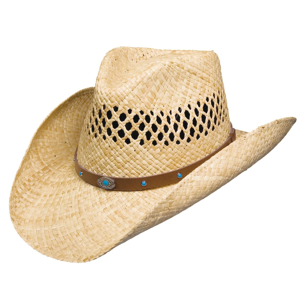 Stetson Madrid Staw Cowboy Hat