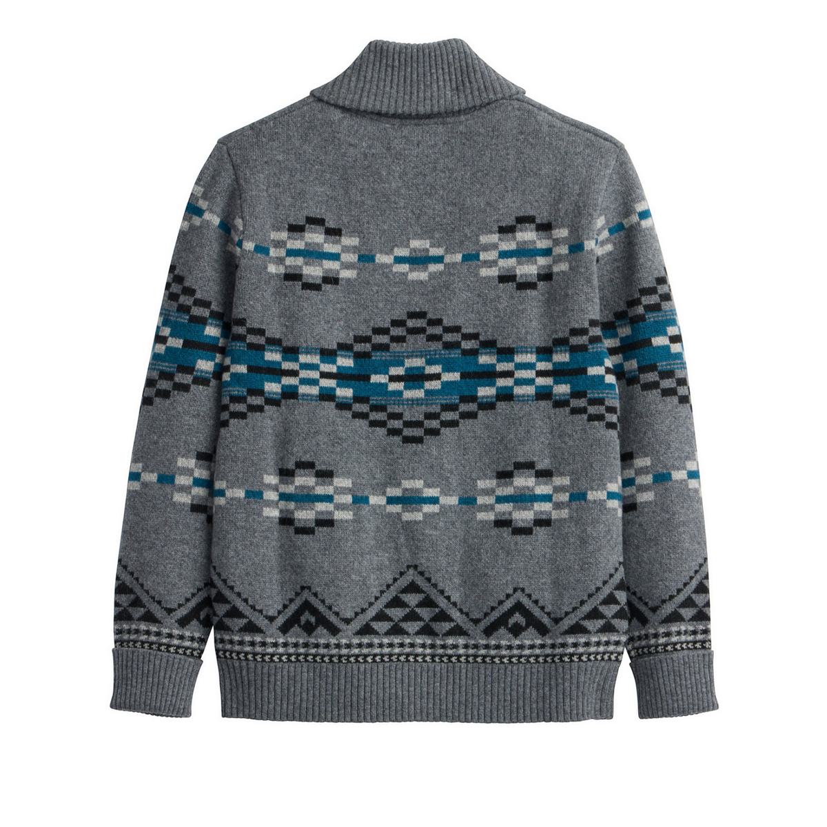 Men's Pendleton Lost Trail Lambswool Zip Cardigan
